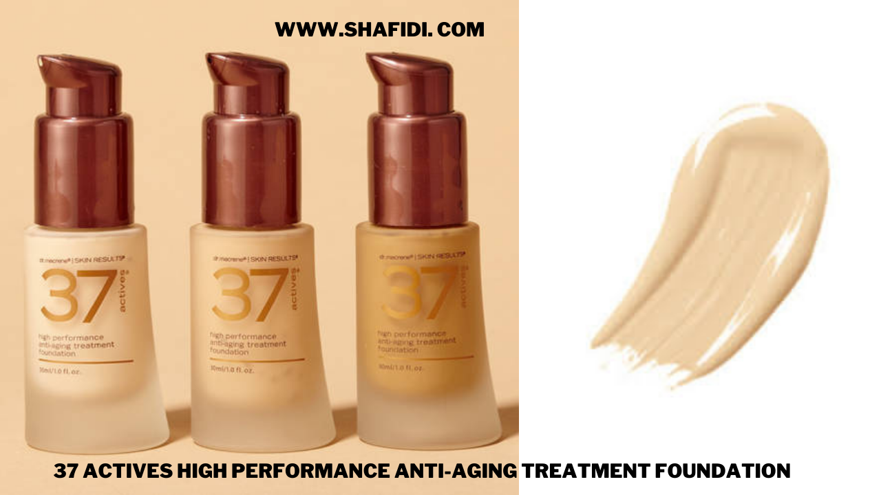 D) 37 ACTIVES HIGH PORMANCE ANTI-AGING TREATMENT FOUNDATION